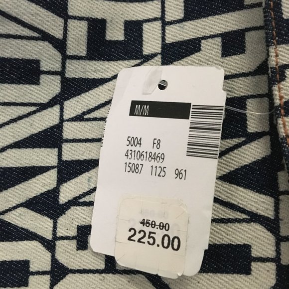 Monogram denim jacket by Opening Ceremony, M, NWT - Picture 12 of 12